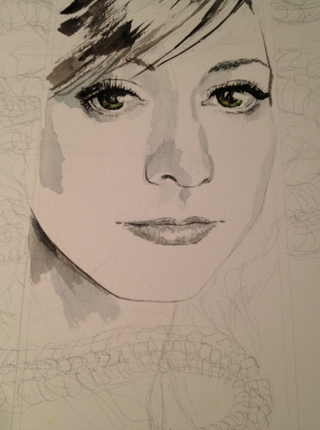 Illustration for article titled How I drew Willow from Buffy The Vampire Slayer
